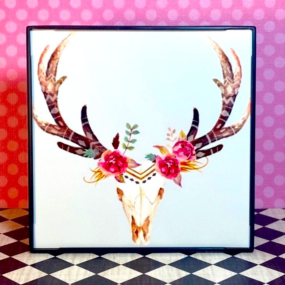 Boho Antler Decor